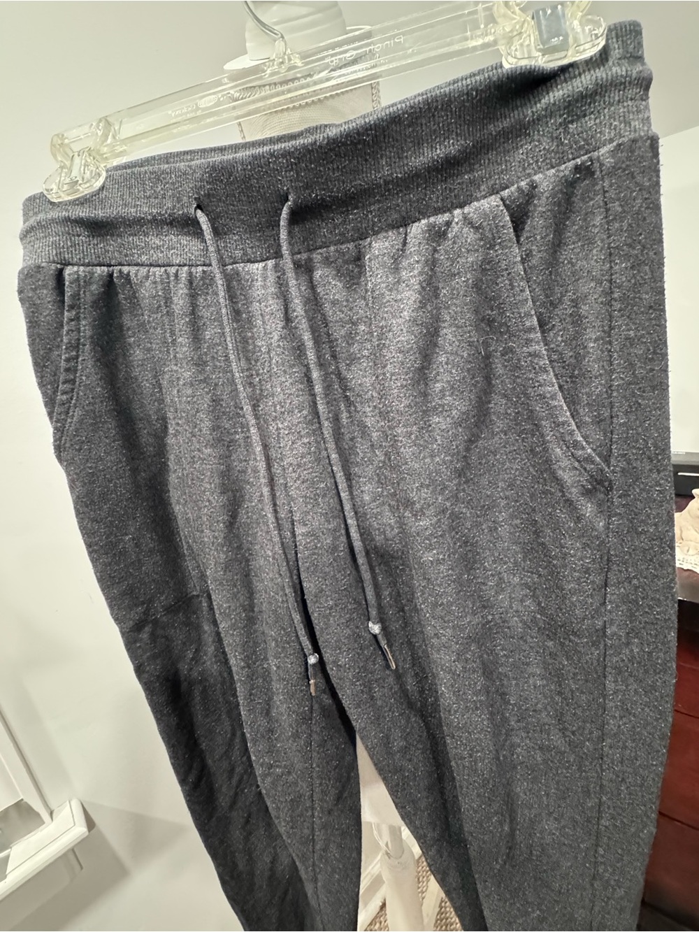 Stars Above Dark Gray Drawstring Jogger - Picture 3 of 5